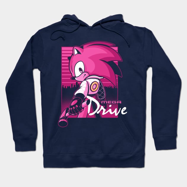 Blue Driver Hoodie by JayHai